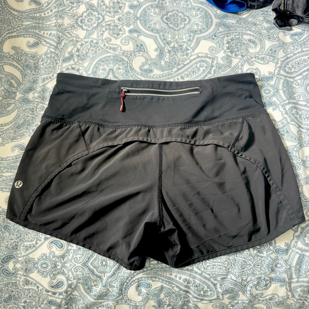 Lululemon Low-Rise Lined Running Shorts